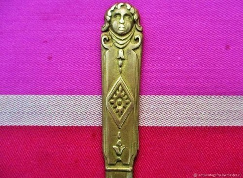 Coupe papier femme bronze art - coupe,