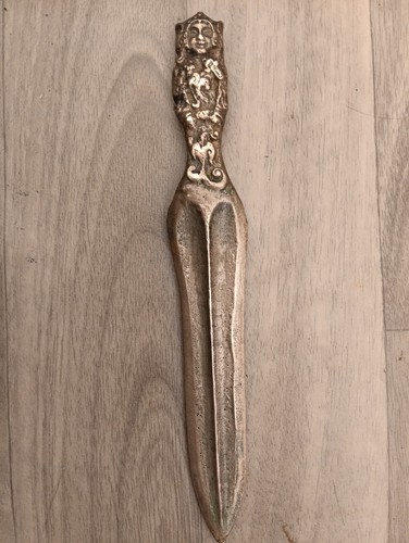 Ancien coupe papier bronze - ancien,